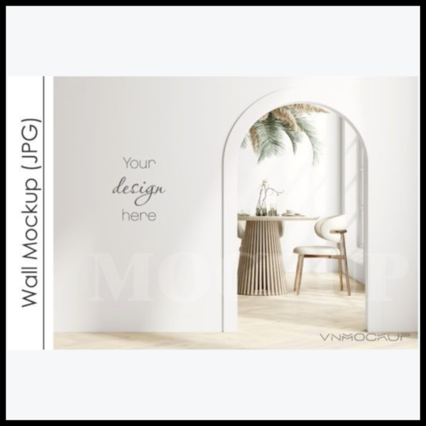 Blank Wall Mockup